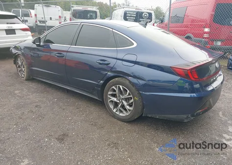 2022 Hyundai Sonata Sel z USA, uszkodzony, nr VIN 5NPEL4JAXNH133712